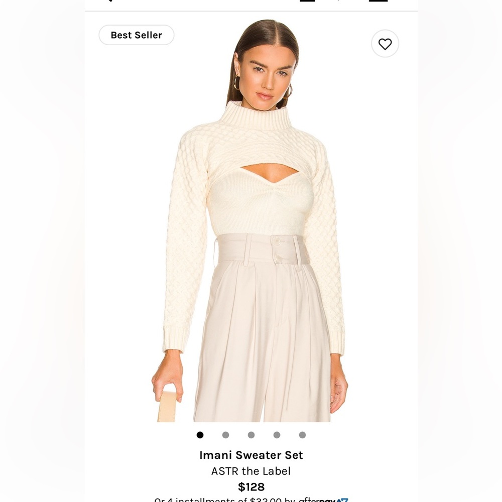ASTR Imani Shrug - Medium NEW